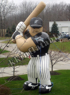 giant air inflatable figures, inflatable sportsman model