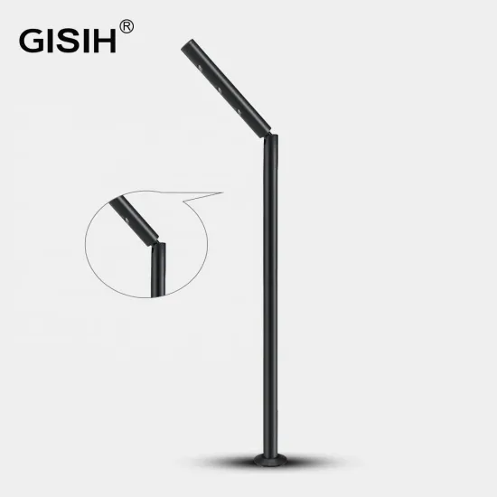 Height Adjustable Showcase Cabinet with Standing LED Pole Spotlight (JX1002)