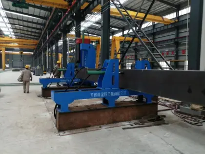 Automatic H Beam End Face Milling Machine
