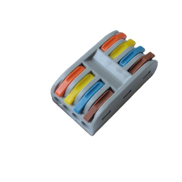 4 In 4 Out 4 Poles Quick Splice Wire Connector