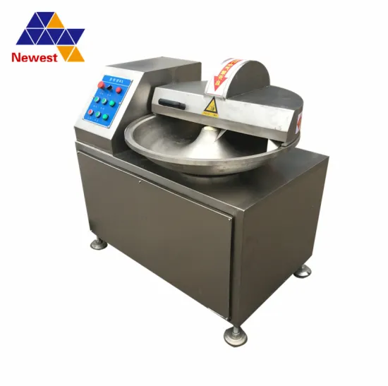 CE approve 304 stainless steel food chopper machine/meat bowl cutter for meat process