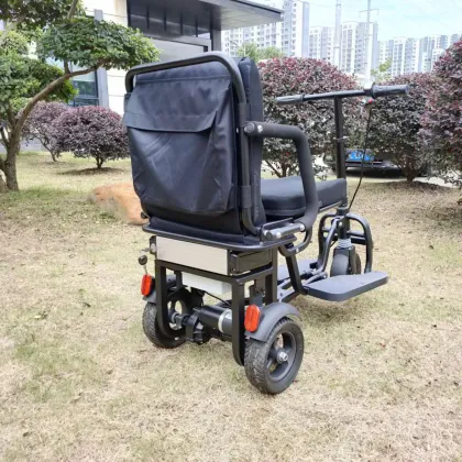 Electric Tricycle Scooters for Disabled and Elderly: Aluminium Alloy Frame Foldable Mobility Scooter