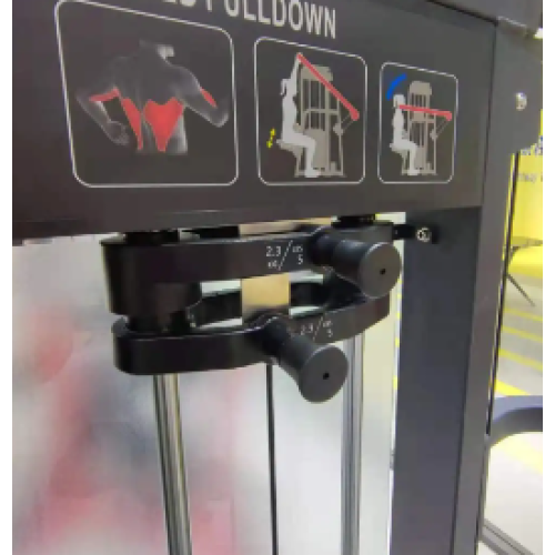 Pin Loaded Seated Biceps Triceps Curl Machine