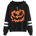 Women's Halloween Hoodies långärmad rolig pumpa