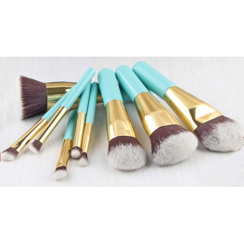 9PC Mini cepillo de maquillaxe de viaxe