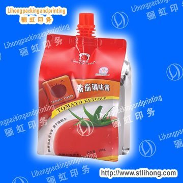 Sauce Packing Bag- Cheerpack with Cap