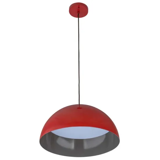 Avid Hotels Ceiling Hanging Lights: American Metal Round Shade Pendant Lamps for Restaurant Decoration