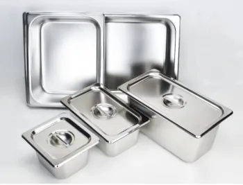 Stainless steel self-service square basin
