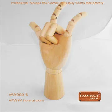 Special wooden headphone stand