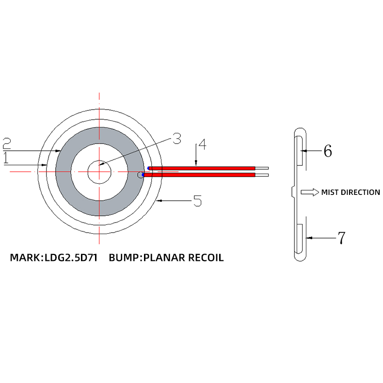 Atomizer Plate For Fragrance Machine 