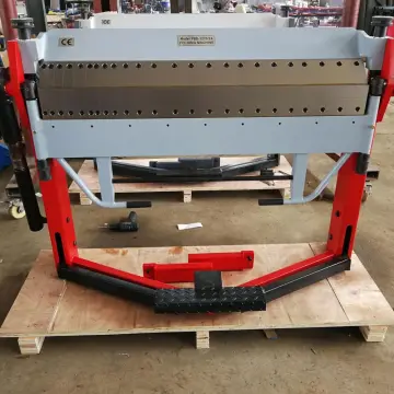 Manual Hand Metal Folding Brake Machine with Segment Blades - Best Price