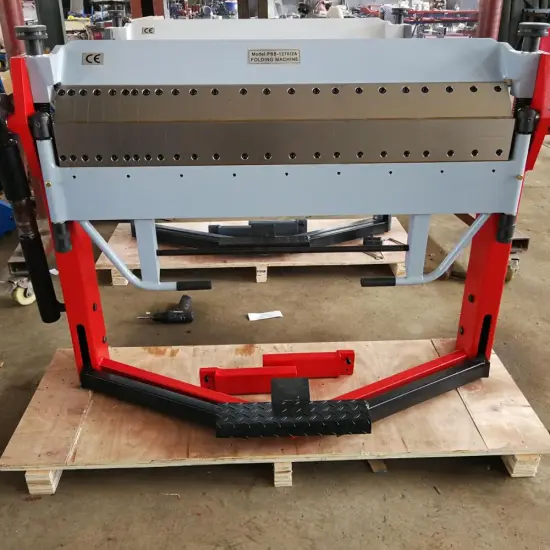 Manual Hand Metal Folding Brake Machine with Segment Blades - Best Price