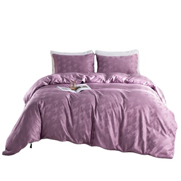 luxury jacquard bedding set 4 piece