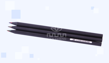 2014 Special Black Wood Color Pencils with Disorderly-color- lead