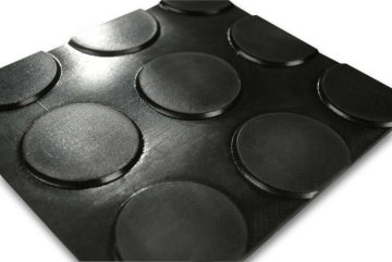3mm/6mm Thick Circular Studded Rubber Matting