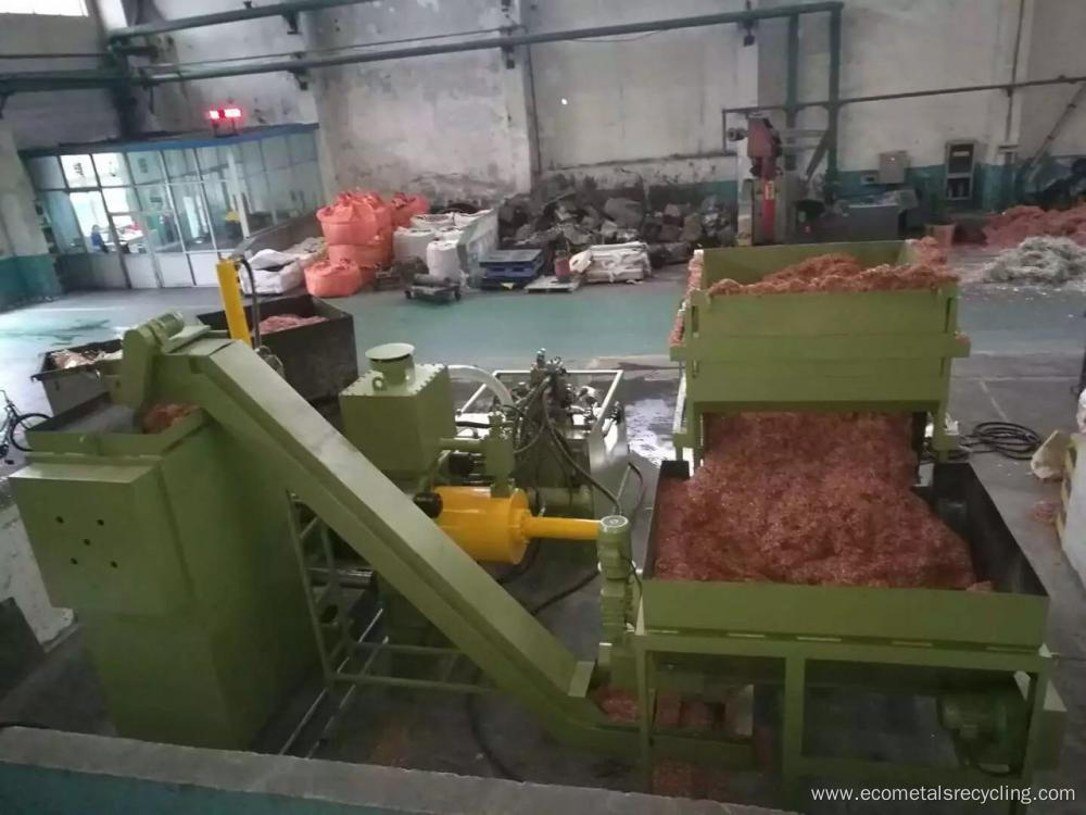 Automatic Steel Sheet Shavings Borings Briquette Machine