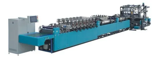 Zd-hdl600b Series High-speed (four-servo) Three-side Paper Bag Making Machine