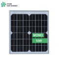 12V Mono 10W Solarpanel zum Aufladen des Akkus