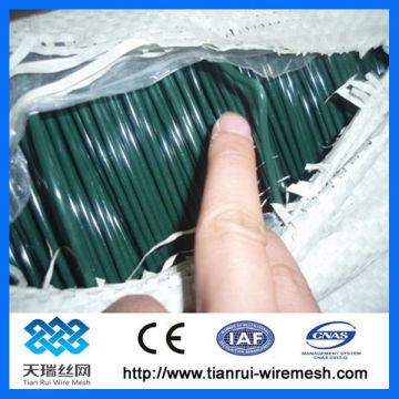Dark Green PVC Coated Wire (Factory)