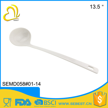 Top quality bulk sale ODM custom 13.5 inch plastic spoon