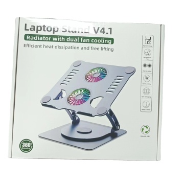Wholesale Metal 360 Degree Rotation Laptop Stand V4.1 Radiator: High-Powered Factory Solutions