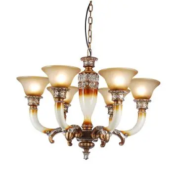 Classical Design SZ2000-6 Poly Resin Chandelier Lighting