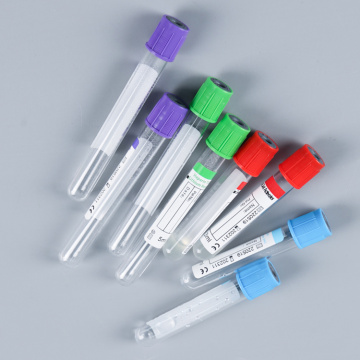 Plastic blood collection tube