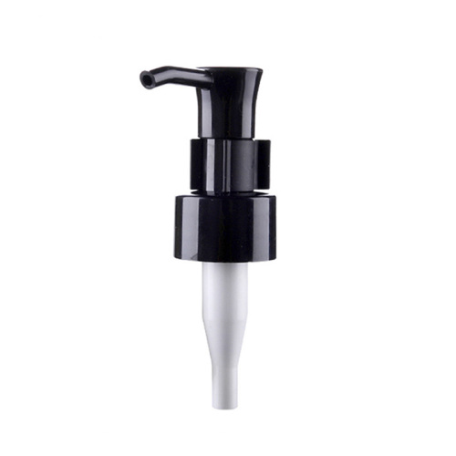 Imballaggio di bottiglie cosmetiche 20/410 24 410 28-410 Ugello lungo Olio di olio d'oliva nero Dispenser