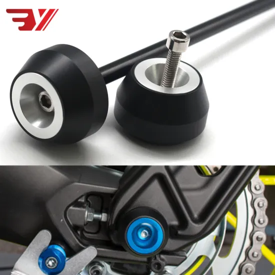 for SUZUKI GSXR1000 GSXR 1000 2012-2015 CNC Aluminum Motorcycle Drop ball Shock Absorber Accessories Front Wheel Axle Protection