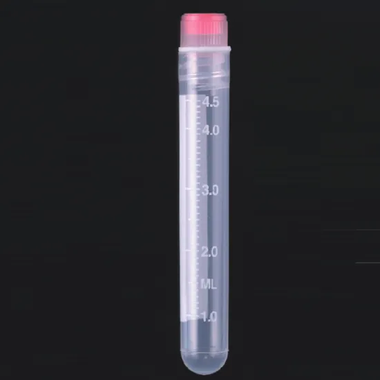 Round Bottom Medical Cryogenic Cryo Vials