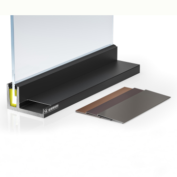 Gold Apple Factory Directly Supplies High-Quality Glass Guardrail Aluminum Profiles with Powder Coating