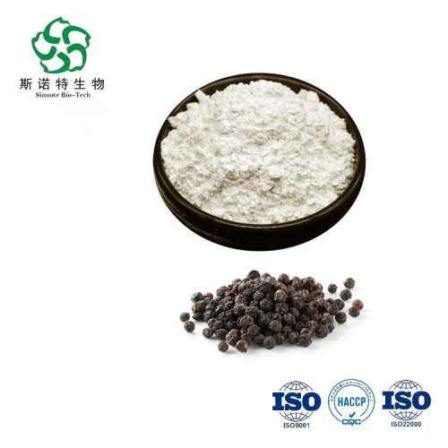 98 ٪ Piperine Organic Pepper Extract Powder