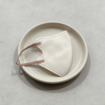 Máscara facial versátil de 3 dobras de cor suave