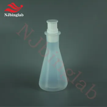 NJbinglab PFA Erlenmeyer Flask, low blank value, 250ml, HF resistant