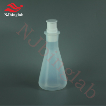 NJbinglab PFA Erlenmeyer Flask, low blank value, 250ml, HF resistant