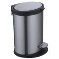 12L RED Stainless Steel Pedal bin
