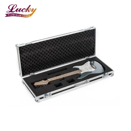 Custom Size Music Instrument Flight Case for Rickenbacker Electric Guitar