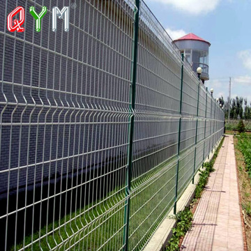 Galvanized 3d Curved Fence Welded Mesh Fence