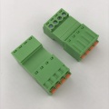 3.81mm pitch 4 pin spring pluggable terminal block