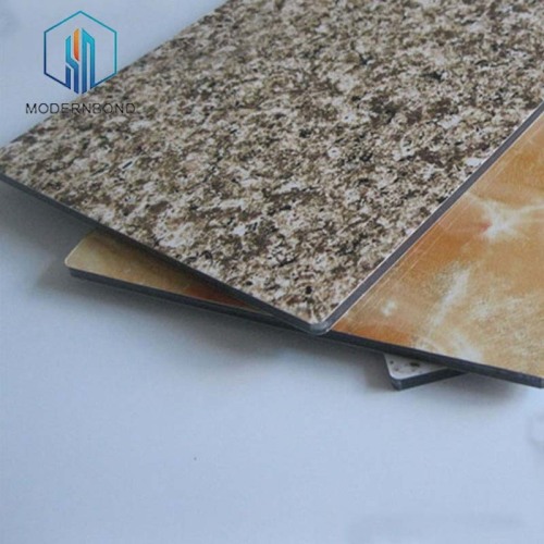 Commercial Use Aluminum Composite Panel with Marble