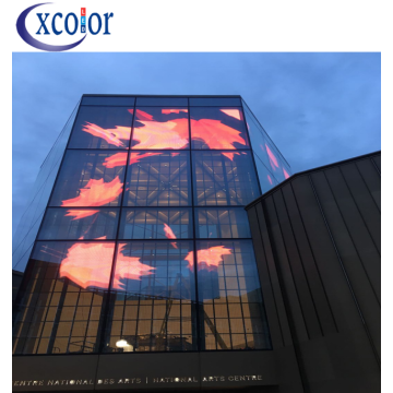 Giant Digital Transparent Decorative LED Video Panel