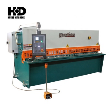 New E21S Control System Hydraulic Swing Shearing Machine for Sheet Metal (Max Thickness 6mm)