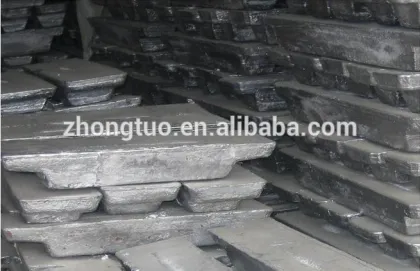 Pure lead ingot Manufacture
