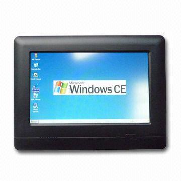 Embedded-board Computer with 7-inch Wide Color TFT Display, Measuring 200 x 151 x 50mm