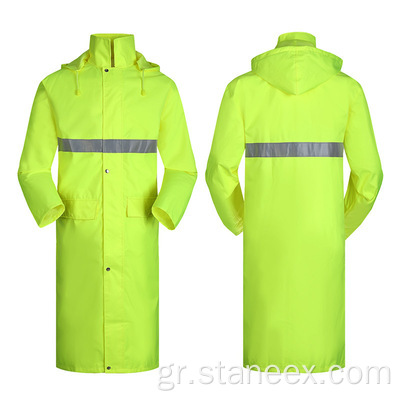 ANSI Class 3 Ασφάλεια Ασφάλειας Raingear Hivis Ratocoat