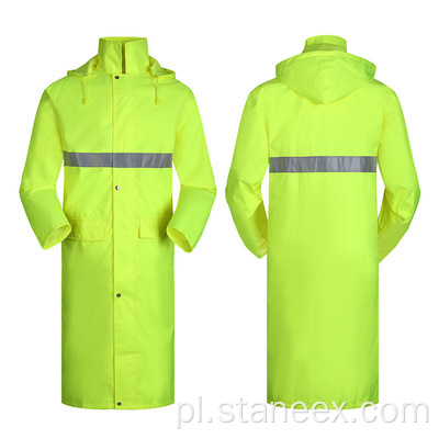 ANSI Class 3 Safety Safety Raingear Hivis Rainoat
