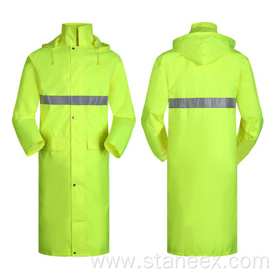 ANSI Class 3 Safety Safety Raingear Hivis RainCoat