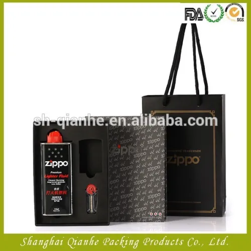 Custom Zippo Lighter Packaging Box, High Quality Custom Zippo Lighter