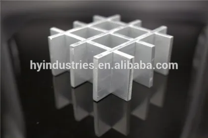 Outdoor aluminum press-lock borden grating