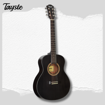 36 Inch Black Small Acoustic Guitar
